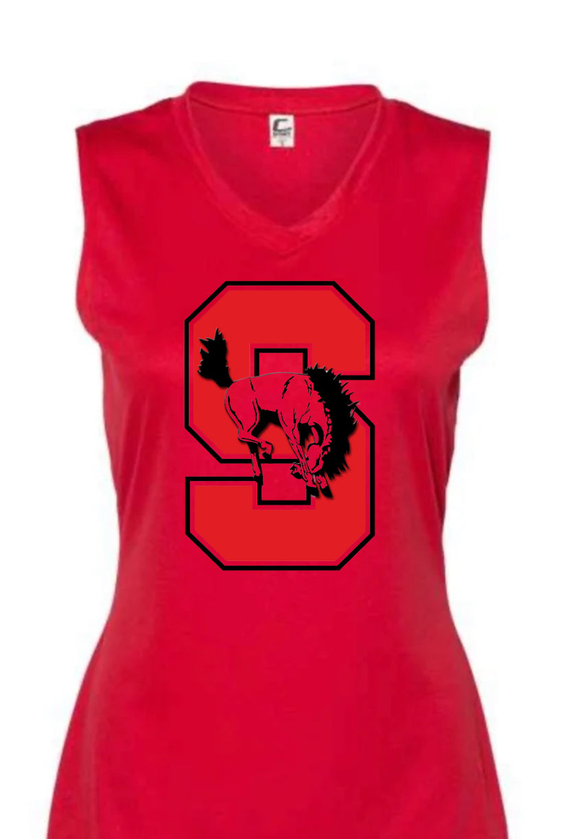 Girl’s Athletic Top with Sonora Logo