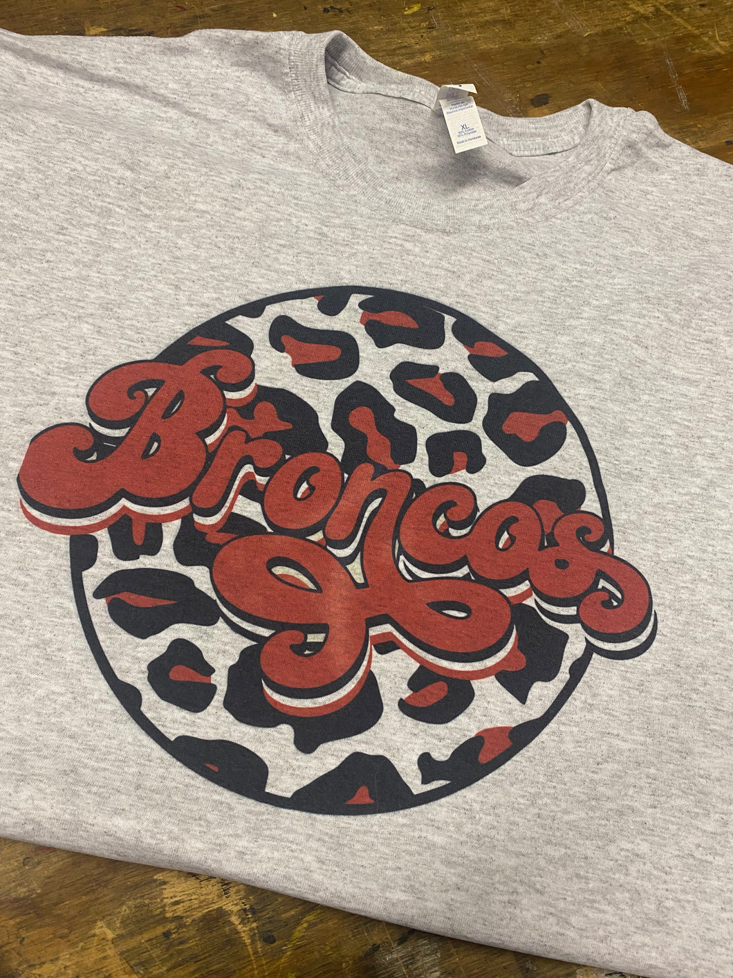 Broncos- Leopard Circle